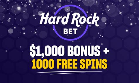 Hard Rock Bet Casino ️ 500 Free Spins + $1,000.